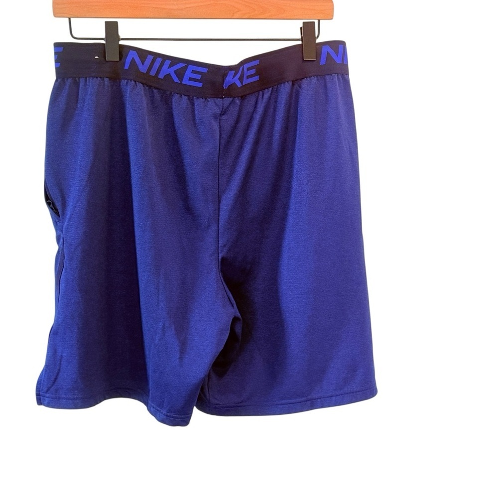 Nike Dri-Fit Men's Blue Training Athletic Workout Pants - Picture 4 of 10